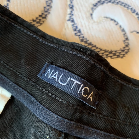 Nautica navy cotton shorts 34 waist - Picture 2 of 6